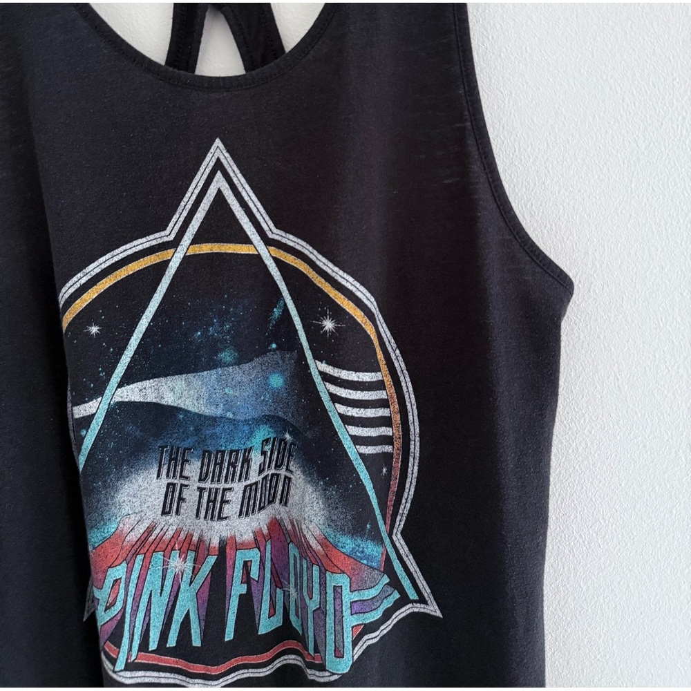Pink Floyd Dark Side Racerback Tank Small - Picture 2 of 6